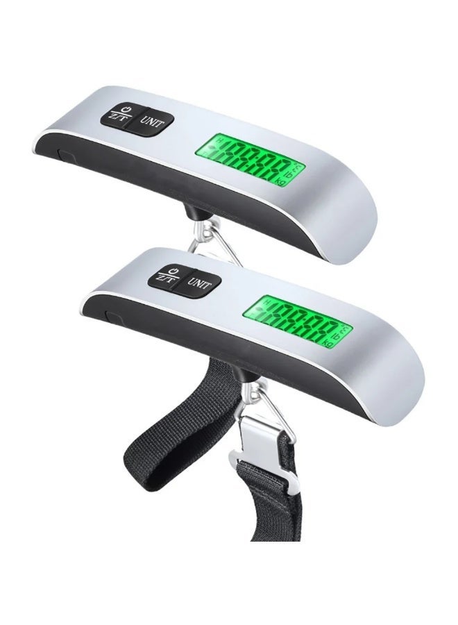 ميزان أمتعة رقمي محمول حتى 50 كجم مع شاشة LCD مضيئة - Image 1